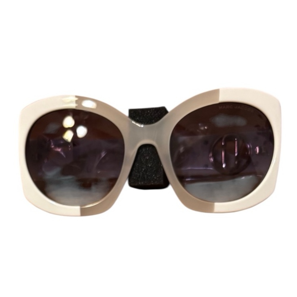 MARC JACOBS White Oversized Sunglasses NWOT
